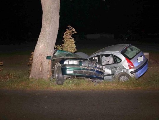 Osięciny: Pijany kierowca BMW spowodował wypadek jedna osoba w szpitalu