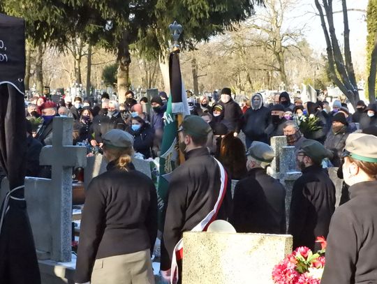 Ostatnie pożegnanie harcmistrza Eugeniusza Rożka