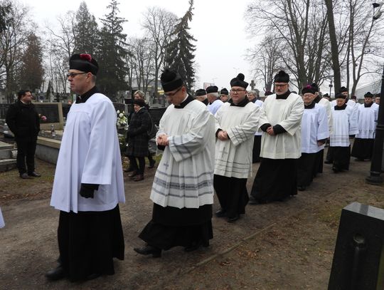 Ostatnie pożegnanie ks. Stanisława Waszczyńskiego, byłego proboszcza katedry