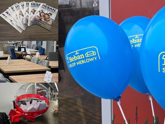 Otwarcie salonu meblowego Heban w nowej lokalizacji. Sprawdź ofertę [wideo]