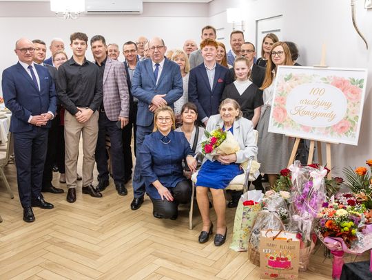 Pani Kunegunda z gminy Osięciny skończyła 100 lat