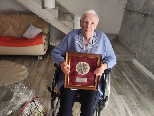 Pani Stanisława Ochmańska z Chocenia skończyła 100 lat