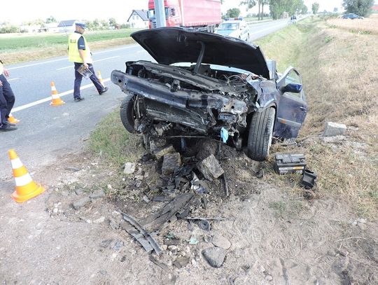 Pięciu poszkodowanych w tym czwórka dzieci w szpitalu. Wypadek na DK-91