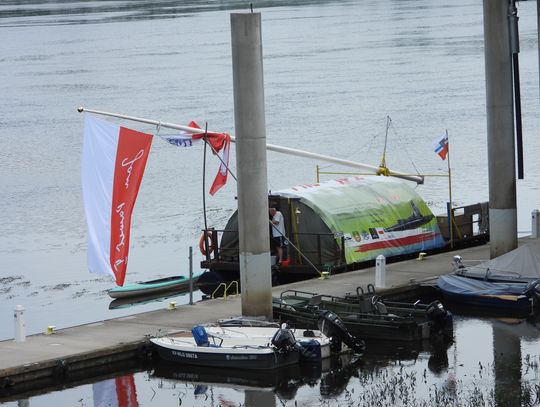 Pielgrzym dopłynął do Włocławka. Jeszcze dziś wyruszy w kierunku Torunia