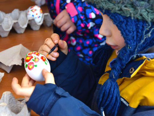 Pierwszy dzień Jarmarku Wielkanocnego