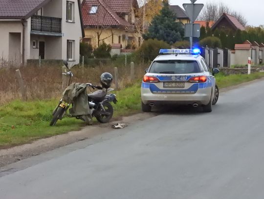 Pijany celnik zatrzymany przez świadków w Wieńcu? Kierowca motoroweru będzie się podwójnie tłumaczył 