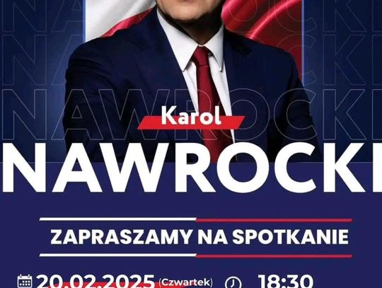 PiS zaprasza na spotkanie Karolem Nawrockim we Włocławku