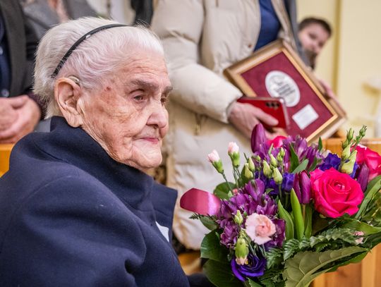 Pochodząca z Izbicy Kujawskiej Zofia Siwińska skończyła 105 lat