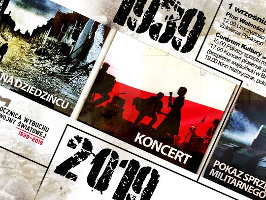 Pokazy, koncert i pokaz filmu. 1 września Włocławek upamiętni 80. rocznicę wybuchu II wojny światowej