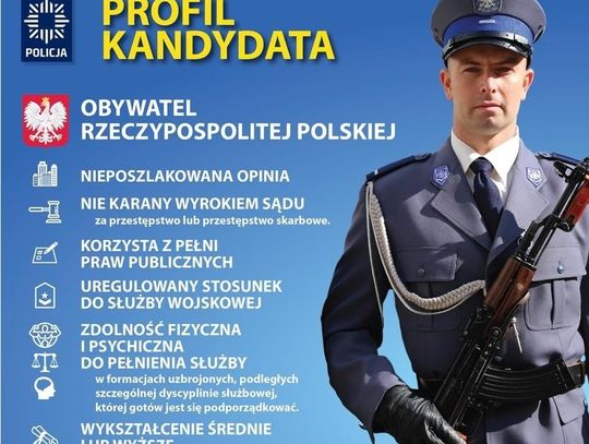 Policja ogłasza nabór do służby w komendach województwa kujawsko-pomorskiego i prewencji w Bydgoszczy