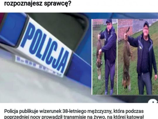 Policja ostrzega przed fałszywymi artykułami na facebooku