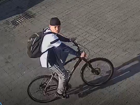 Policja poszukuje mężczyzny podejrzanego o kradzież