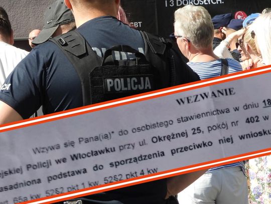 Policja puka do drzwi kontrmanifestantów z Marszu Równości we Włocławku