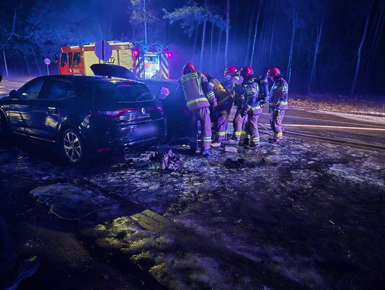 Policja szuka świadków podpalenia BMW i Renault