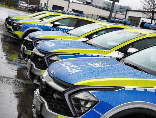 Policjanci z naszego województwa otrzymają nowe pojazdy. Część trafi do Włocławka