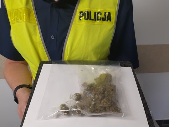 Policjanci znaleźli u 25-latka 40 gramów marihuany