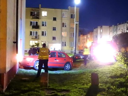 Policyjny pościg zakończony na ścianie budynku!