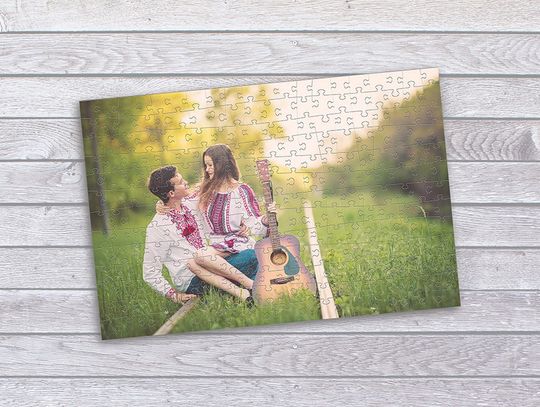 Pomysł na romantyczny prezent bez okazji, czyli fotopuzzle ze zdjęcia