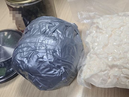 Ponad kilogram amfetaminy u zatrzymanego 36-latka