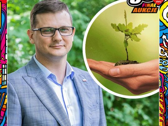 Posadź drzewo Twojego imienia z Wojewodą Michałem Sztyblem w ramach WOŚP