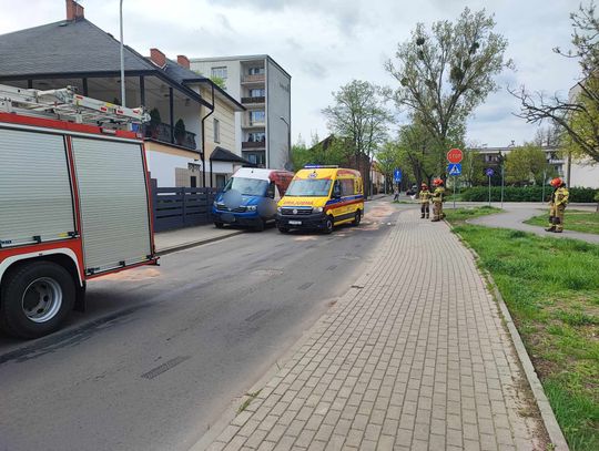 Potrącenie motocyklisty przez busa na skrzyżowaniu ul. Traugutta i Kraszewskiego [aktualizacja]