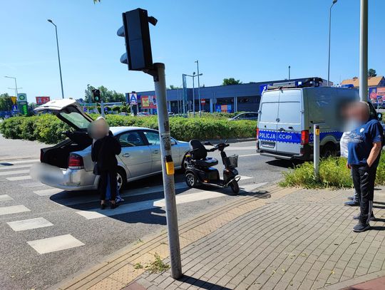 Potrącenie niepełnosprawnej kobiety na ul. Wienieckiej. Z urazem głowy trafiła do szpitala