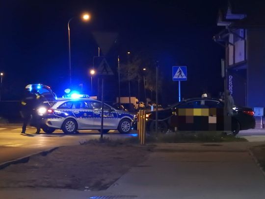 Potrącenie pieszego na skrzyżowaniu ul. Kaliskiej i Broniewskiego 