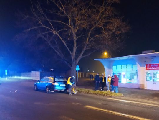 Potrącenie pieszego na ul. Wienieckiej. Mężczyzna został odwieziony do szpitala