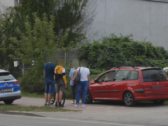 Potrącenie rowerzysty na ul. Kapitulnej