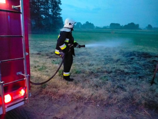 Pożar bel siana w gminie Izbica Kujawska. Doszło do podpalenia