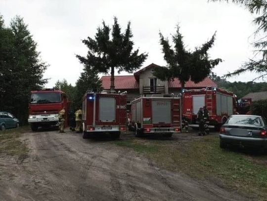 Pożar kotłowni w regionie. Do akcji gaśniczej zadysponowano pięć zastępów straży pożarnej