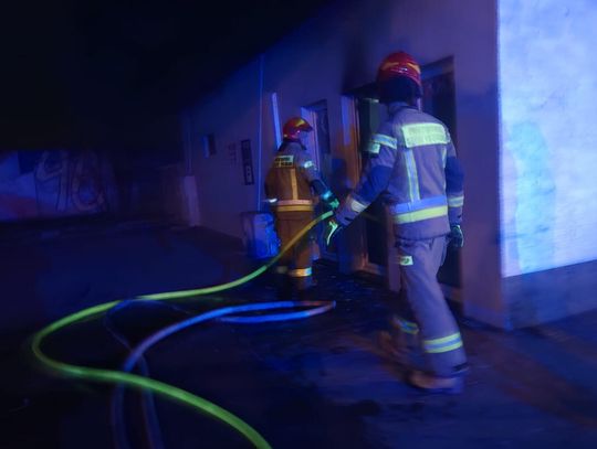 Pożar lokalu gastronomicznego przy ul. Chopina. Straty w wyposażeniu Pożar lokalu gastronomicznego przy ul. Chopina. Straty w wyposażeniu