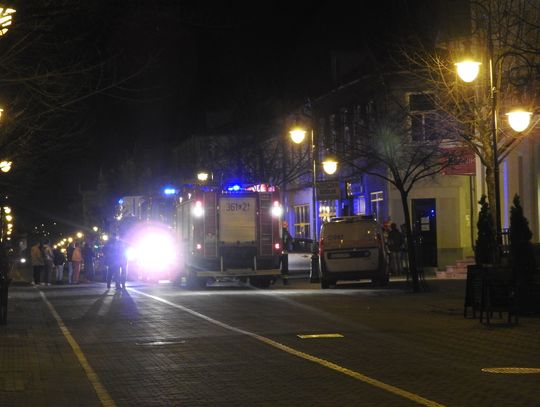 Pożar na ul. 3-go Maja, ewakuowało się 18 osób