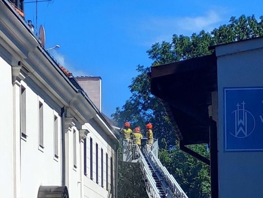Pożar poddasza Muzeum Diecezjalnego we Włocławku. To było podpalenie