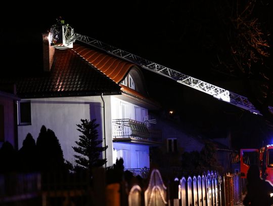 Pożar sadzy przy ul. Leśnej. Sadze w tym sezonie straż gasiła już kilkanaście razy