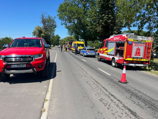 Pożar w domu jednorodzinnym w Śmiłowicach – jedna osoba poszkodowana