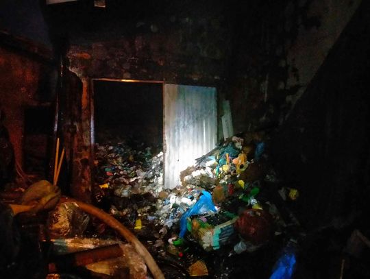Pożar w Izbicy Kujawskiej. Straty oszacowano na 160 000 zł