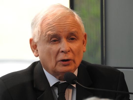Prezes PiS Jarosław Kaczyński i czołowy dziennikarz TVP pojawili się dziś we Włocławku