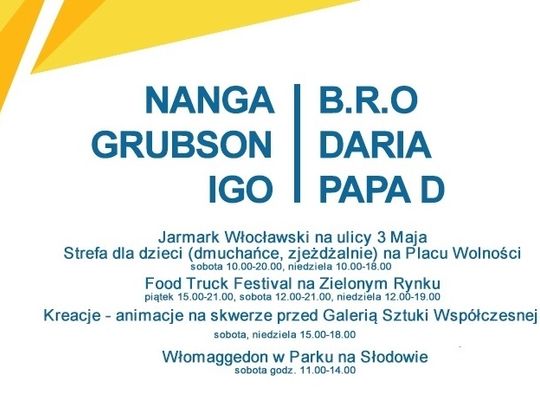 Program Dni Włocławka 2022