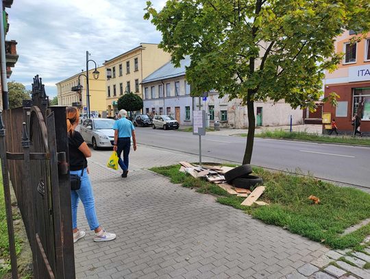 "Proszę zobaczyć jaki miasto przygotowało piękny przystanek dla ludzi"