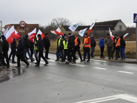 Protest rolników w Kruszynie i Brześciu. "Nikt na nasze interwencje nie reagował"