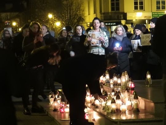 Protesty w całym kraju po śmierci 30-latki z Pszczyny. Tak było we Włocławku