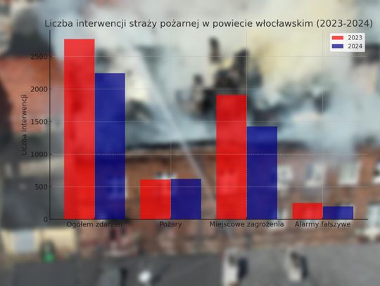 Zginęły 23 osoby, 187 było rannych... Straż podsumowała rok 2024