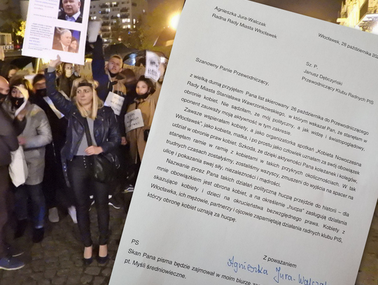 Radna Jura-Walczak odpowiada na pismo radnego Dębczyńskiego, który naskarżył, że chodzi na "spacery"
