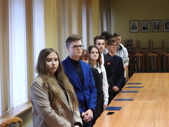 Radni Młodzieżowej Rady Miasta złożyli ślubowanie