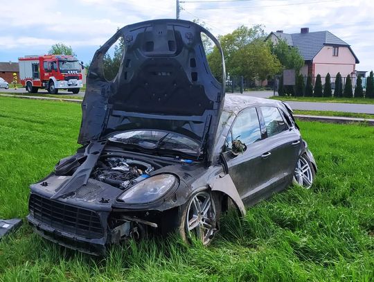 Ranne blisko roczne dziecko. Zderzenie trzech pojazdów w gm. Choceń 