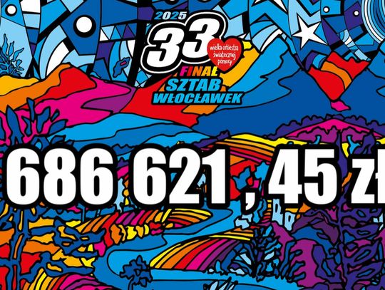 Rekordowa kwota zebrana na WOŚP we Włocławku