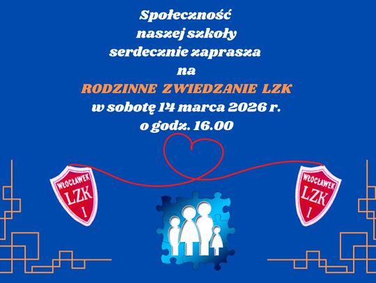 Rodzinne zwiedzanie w LZK w sobotę