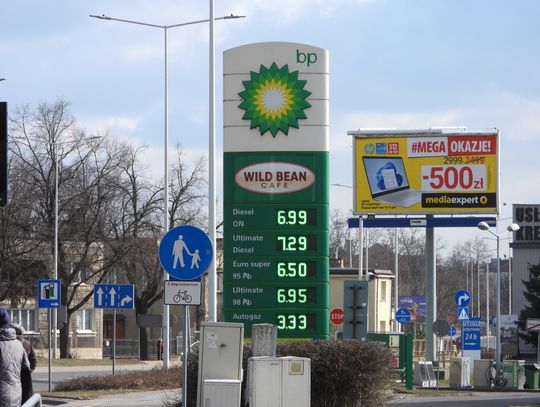 Rosną ceny paliw. Diesel kosztuje ponad 7 zł za litr