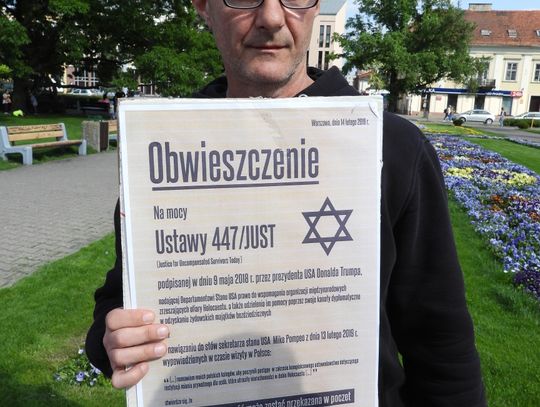 Ruch Narodowy zorganizował happening przeciwko ustawie 447